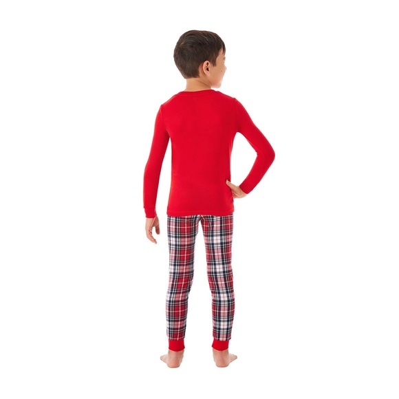 NWT Member's Mark Family Sleep Kids 2-Piece Pajama Set - Picture 3 of 13